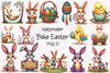 Boho Easter Clipart Bundle 5