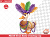 Mardi Gras Duck Clipart Bundle