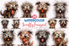 Scruffy Cartoon Dog Clipart Bundle
