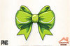 Tennis Ball Bow Clipart Bundle
