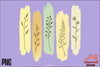 Boho Wildflowers Clipart Bundle
