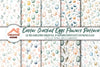 Easter Eggs Pattern Clipart Bundle