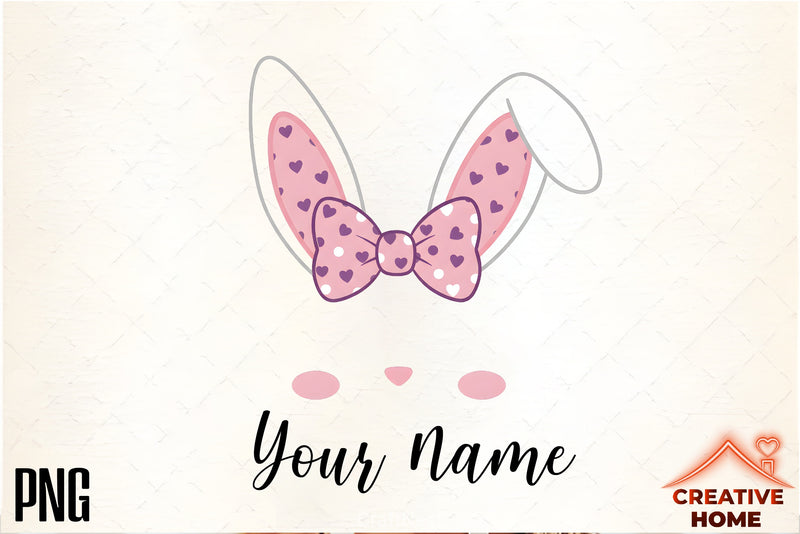 Easter Bunny Monogram Clipart Bundle - CraftNest - Digital Crafting and Art