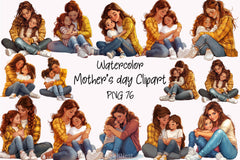 Mother's Day Clipart Bundle 3 - CraftNest - Digital Crafting and Art