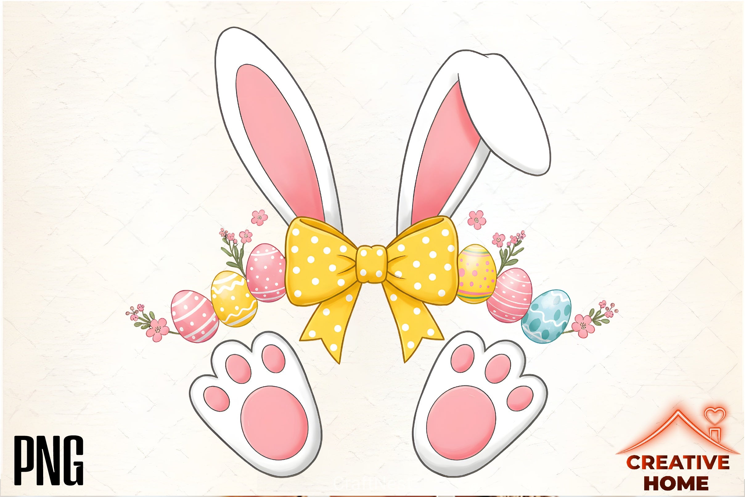 Easter Bunny Rabbit Clipart Bundle 1 - CraftNest - Digital Crafting and Art