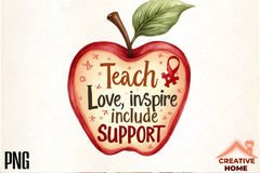 Teach Love Inspire Clipart Bundle 2 - CraftNest - Digital Crafting and Art