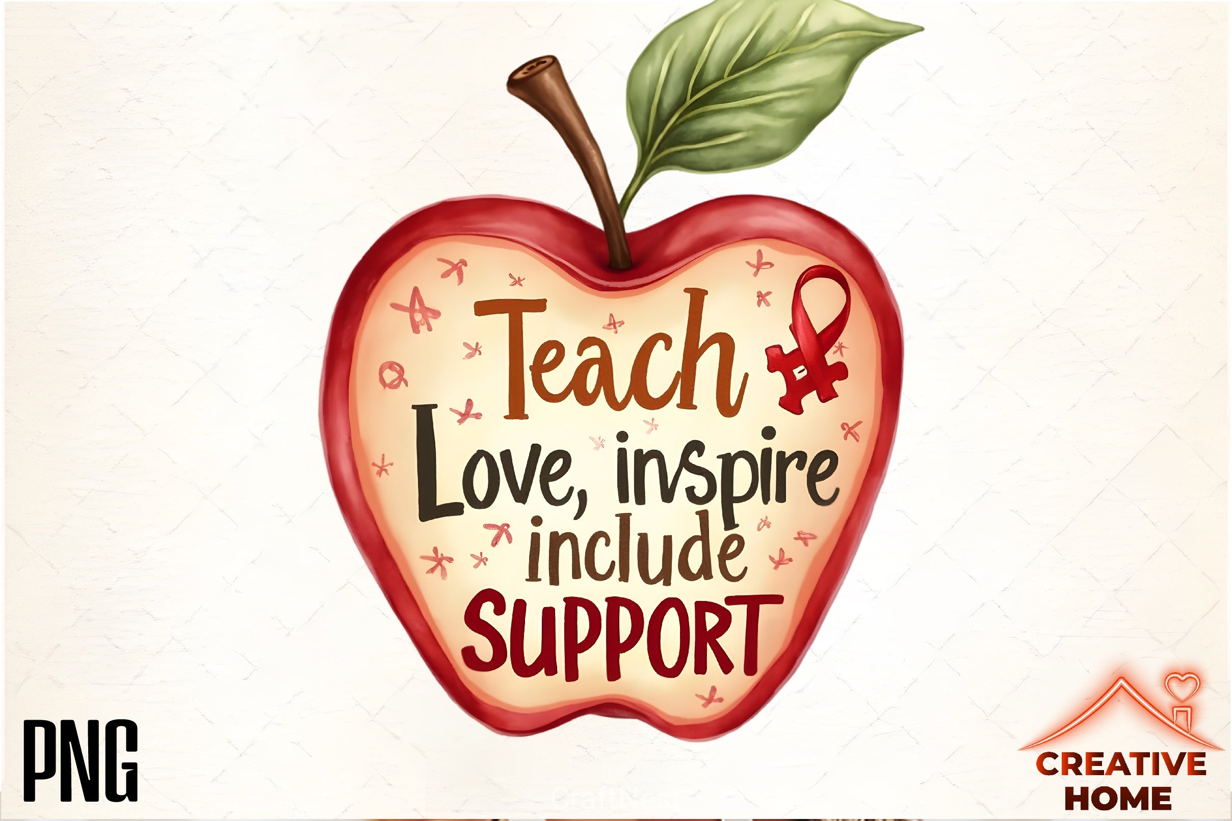 Teach Love Inspire Clipart Bundle 2 - CraftNest - Digital Crafting and Art