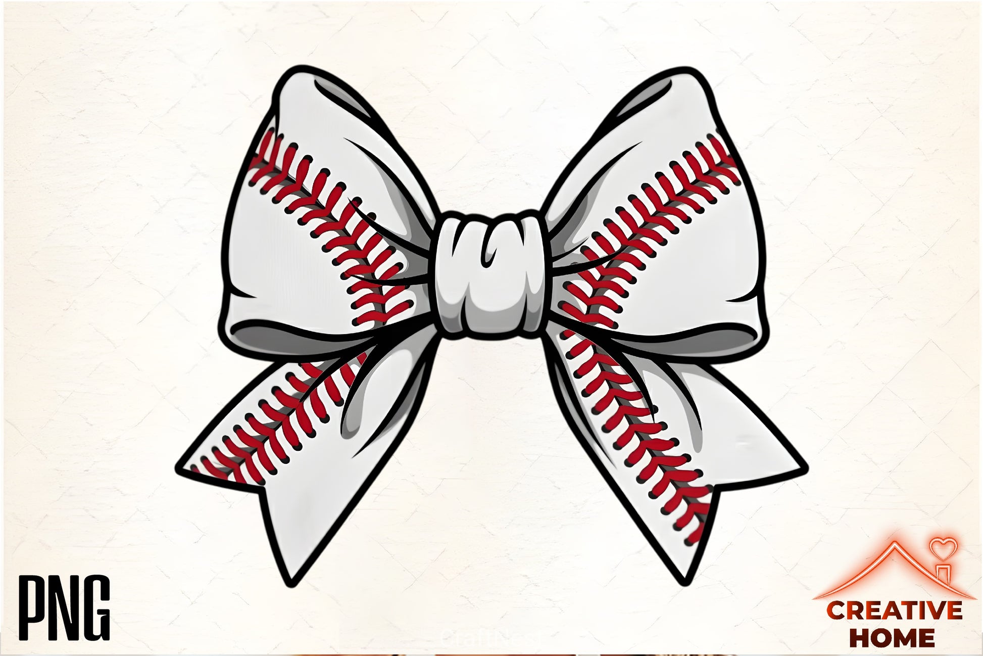 Baseball Stitch Bow Clipart Bundle - CraftNest - Digital Crafting and Art