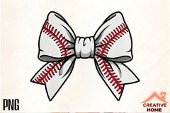 Baseball Stitch Bow Clipart Bundle - CraftNest - Digital Crafting and Art