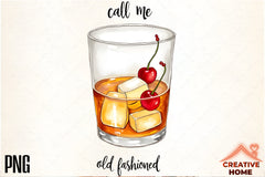 Whiskey & Cherries Clipart Bundle - CraftNest - Digital Crafting and Art