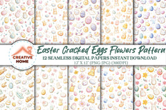 Easter Daffodils Eggs Clipart Bundle - CraftNest - Digital Crafting and Art