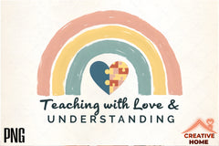 Down Syndrome & Autism Rainbow Clipart Bundle - CraftNest - Digital Crafting and Art