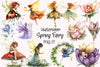 Spring Fairy Clipart Bundle 5
