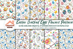 Easter Cracked Eggs Clipart Bundle - CraftNest - Digital Crafting and Art