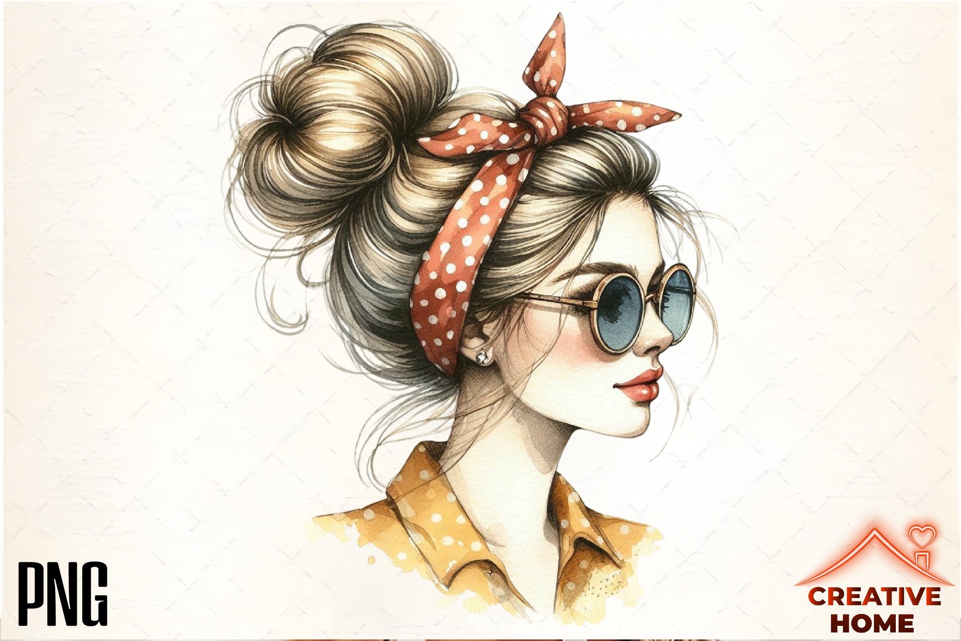 Messy Bun Momlife Clipart Bundle - CraftNest - Digital Crafting and Art