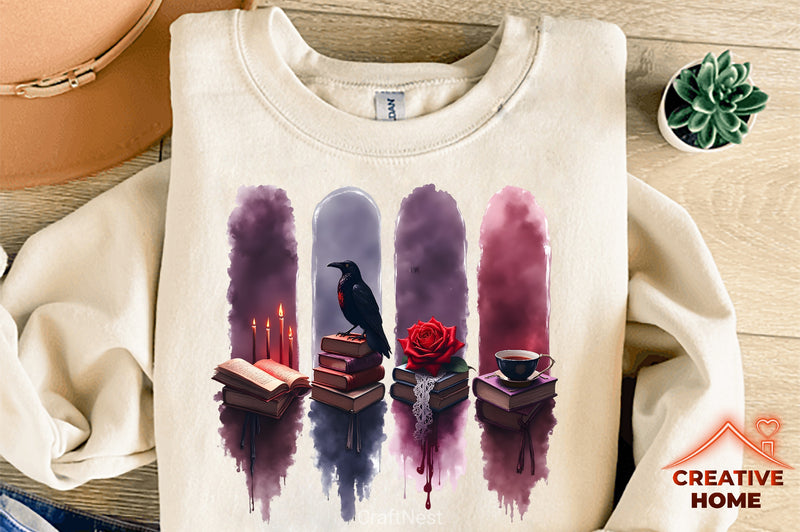 Gothic Brushstroke Clipart Bundle - CraftNest - Digital Crafting and Art