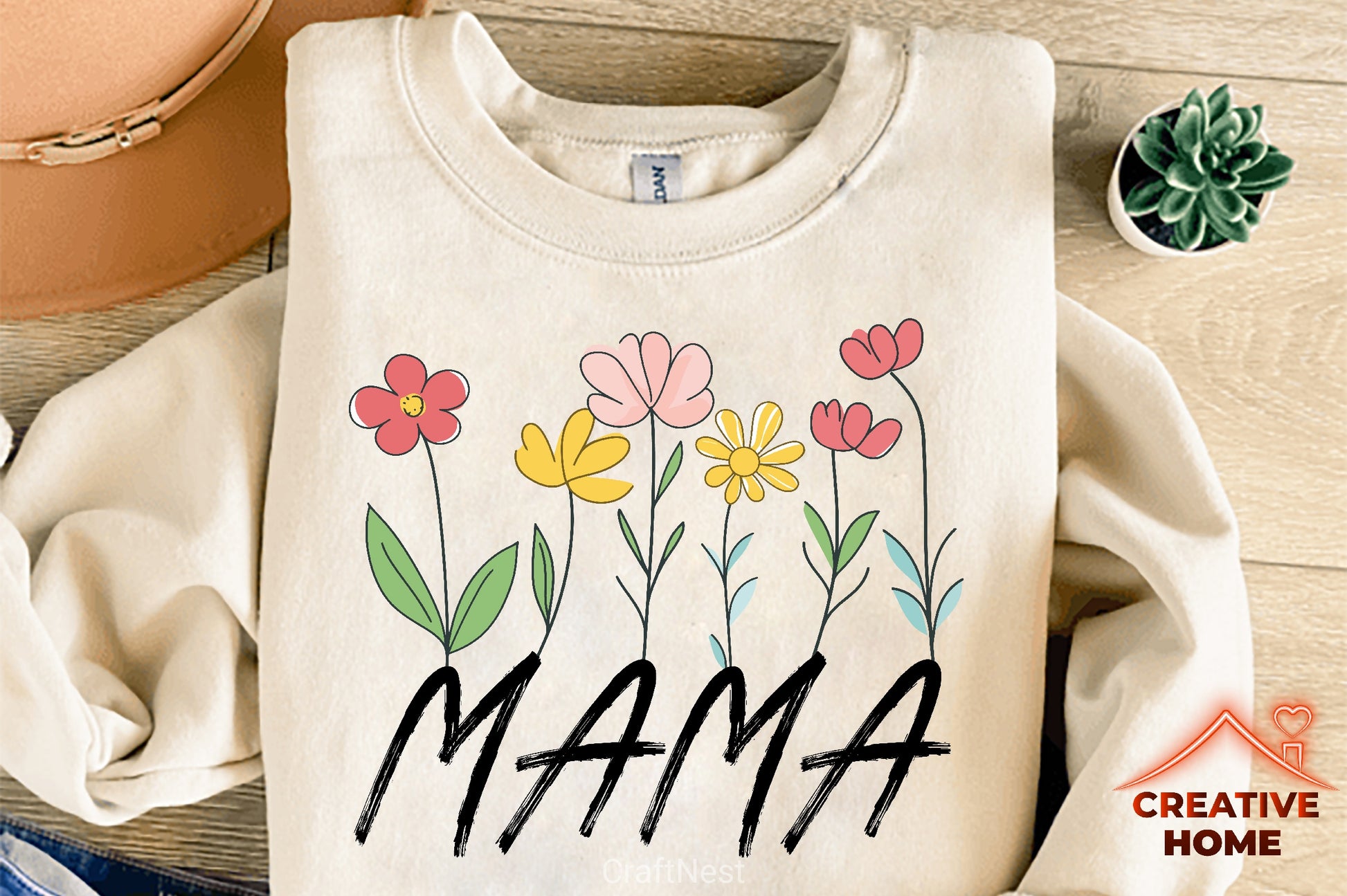 Mom Hand Lettered SVG Bundle - CraftNest - Digital Crafting and Art