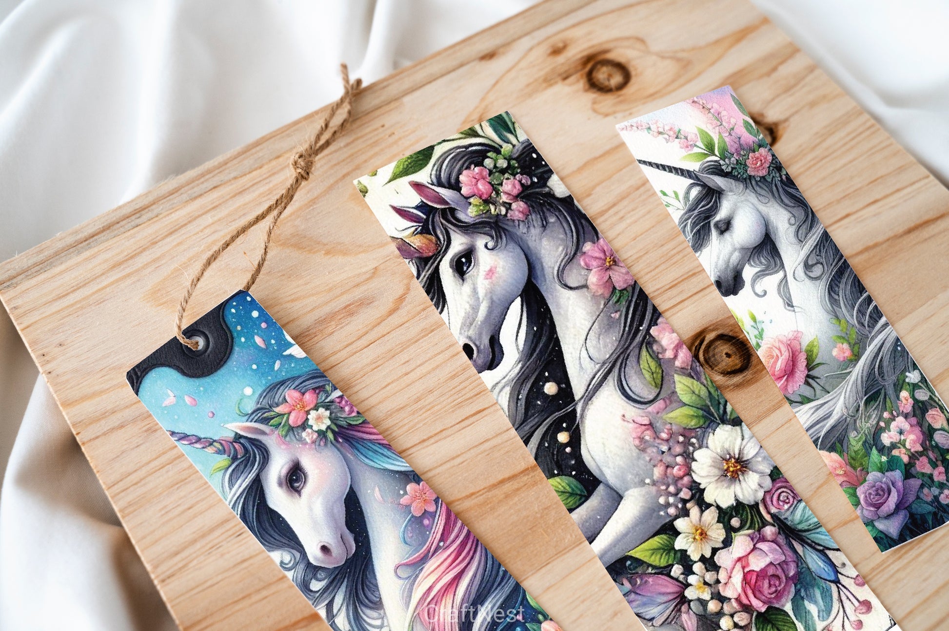 Unicorn Bookmark Junk Journal - CraftNest - Digital Crafting and Art