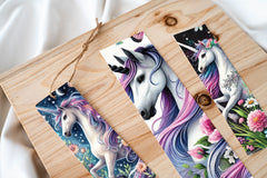 Fantasy Unicorn Bookmarks Journal - CraftNest - Digital Crafting and Art
