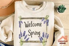 Welcome Spring Clipart Bundle - CraftNest - Digital Crafting and Art