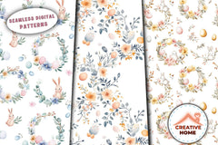 Easter Wreath Clipart Bundle - CraftNest - Digital Crafting and Art