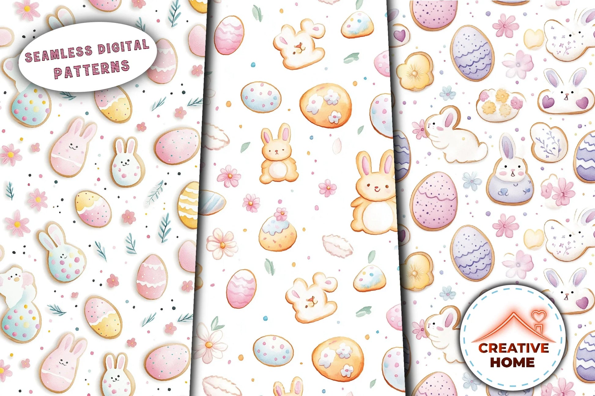 Easter Daffodils Eggs Clipart Bundle - CraftNest - Digital Crafting and Art