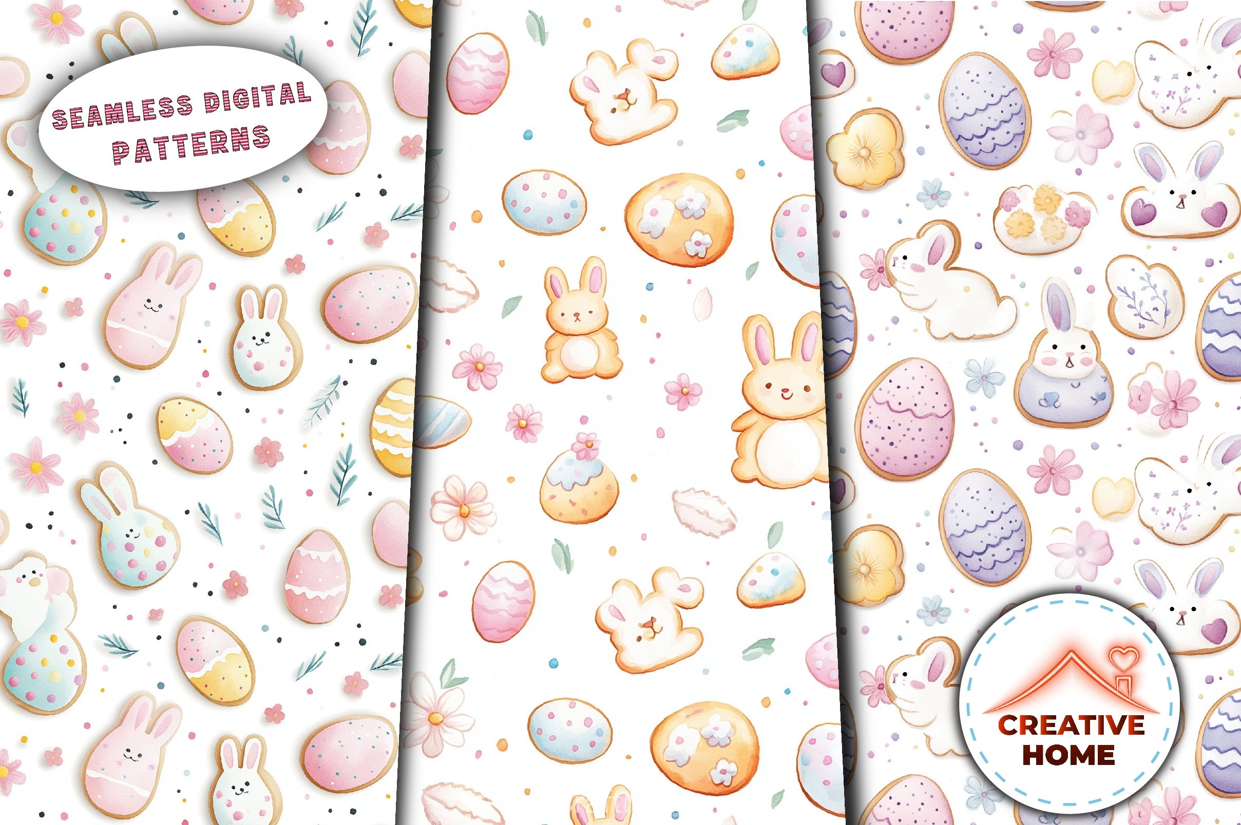 Easter Daffodils Eggs Clipart Bundle - CraftNest - Digital Crafting and Art