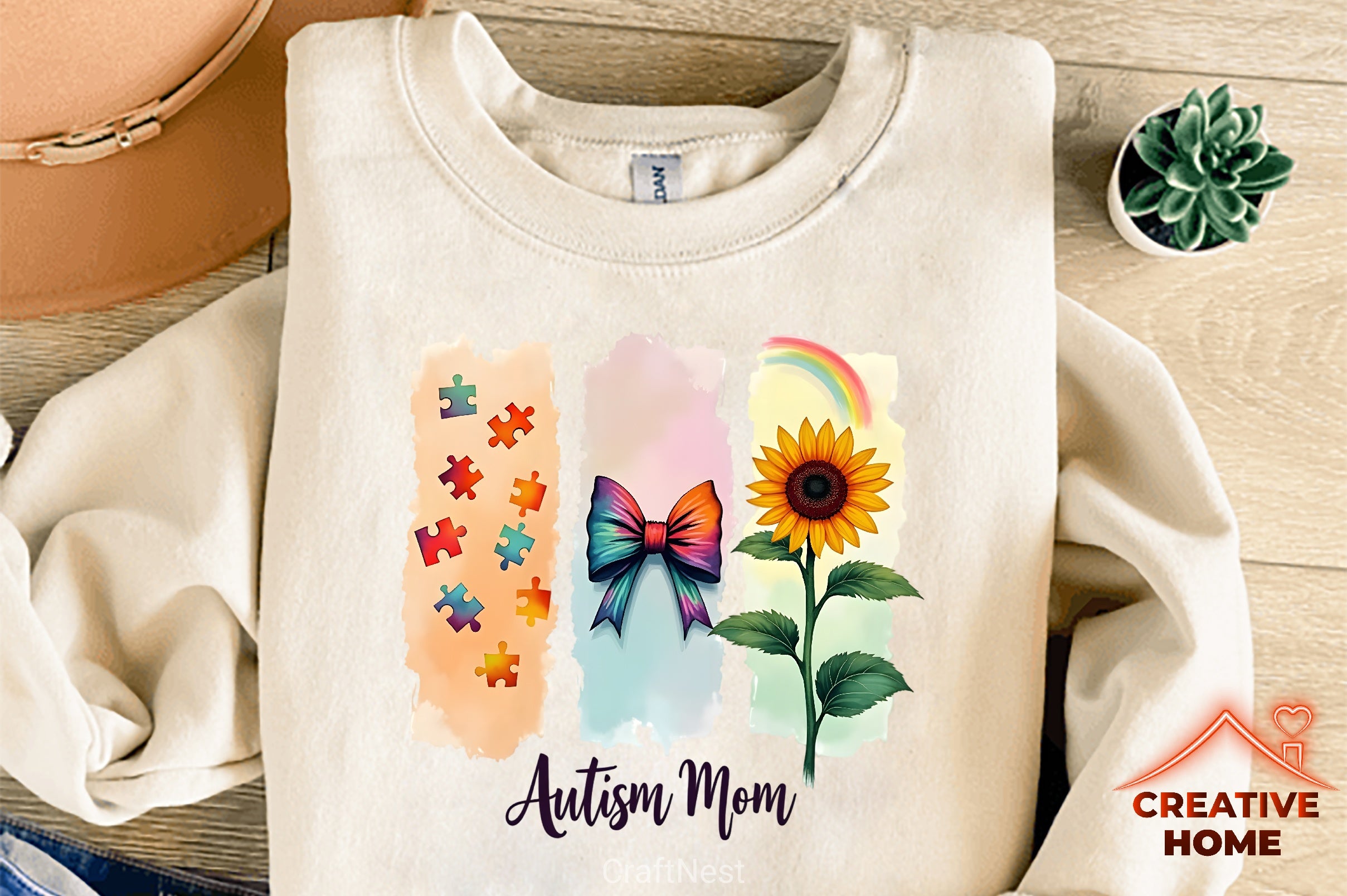 Autism Awareness Mom Clipart Bundle - CraftNest - Digital Crafting and Art