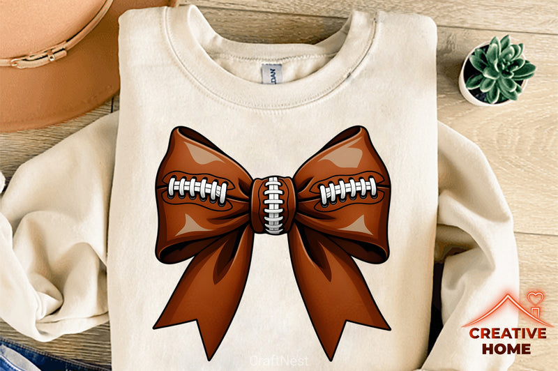 Football Bow Clipart Bundle - CraftNest - Digital Crafting and Art