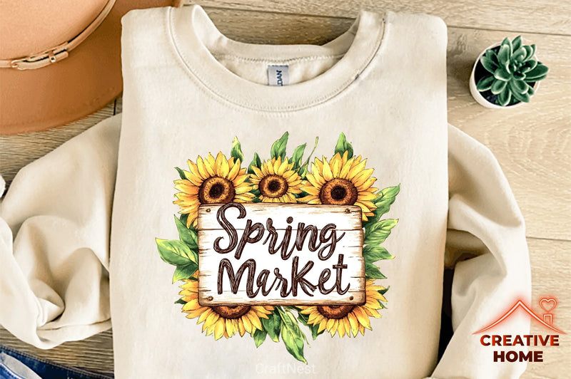 Spring Market Clipart Bundle - CraftNest - Digital Crafting and Art