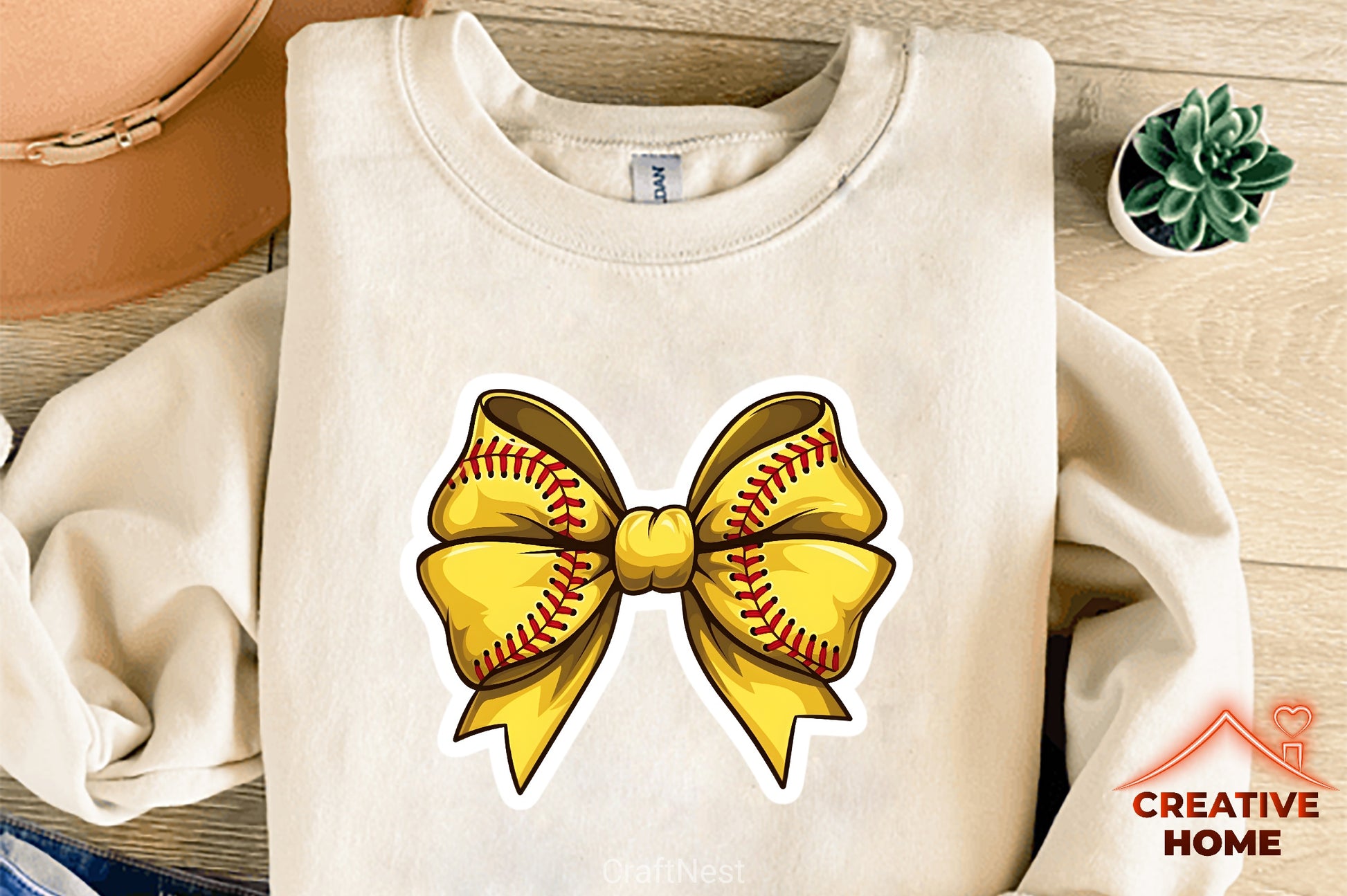 Softball Bow Clipart Bundle - CraftNest - Digital Crafting and Art