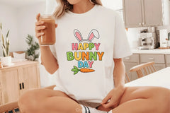 Happy Bunny Day Clipart Bundle - CraftNest - Digital Crafting and Art