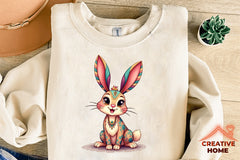 Boho Easter Clipart Bundle 6 - CraftNest - Digital Crafting and Art