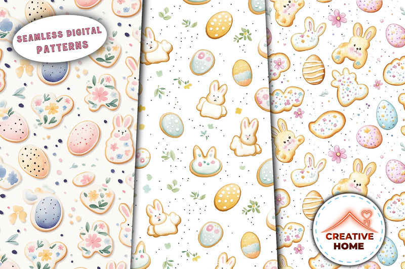 Easter Colorful Eggs Clipart Bundle - CraftNest - Digital Crafting and Art