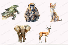 Safari Clipart Bundle - CraftNest - Digital Crafting and Art