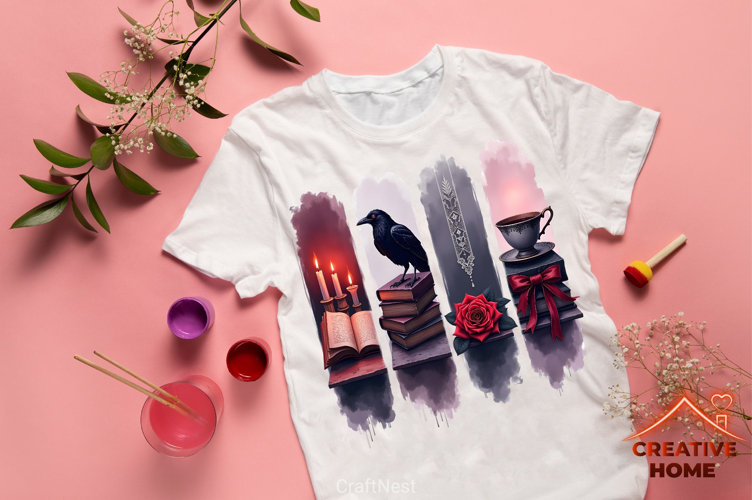 Mysterious Collage Clipart Bundle - CraftNest - Digital Crafting and Art