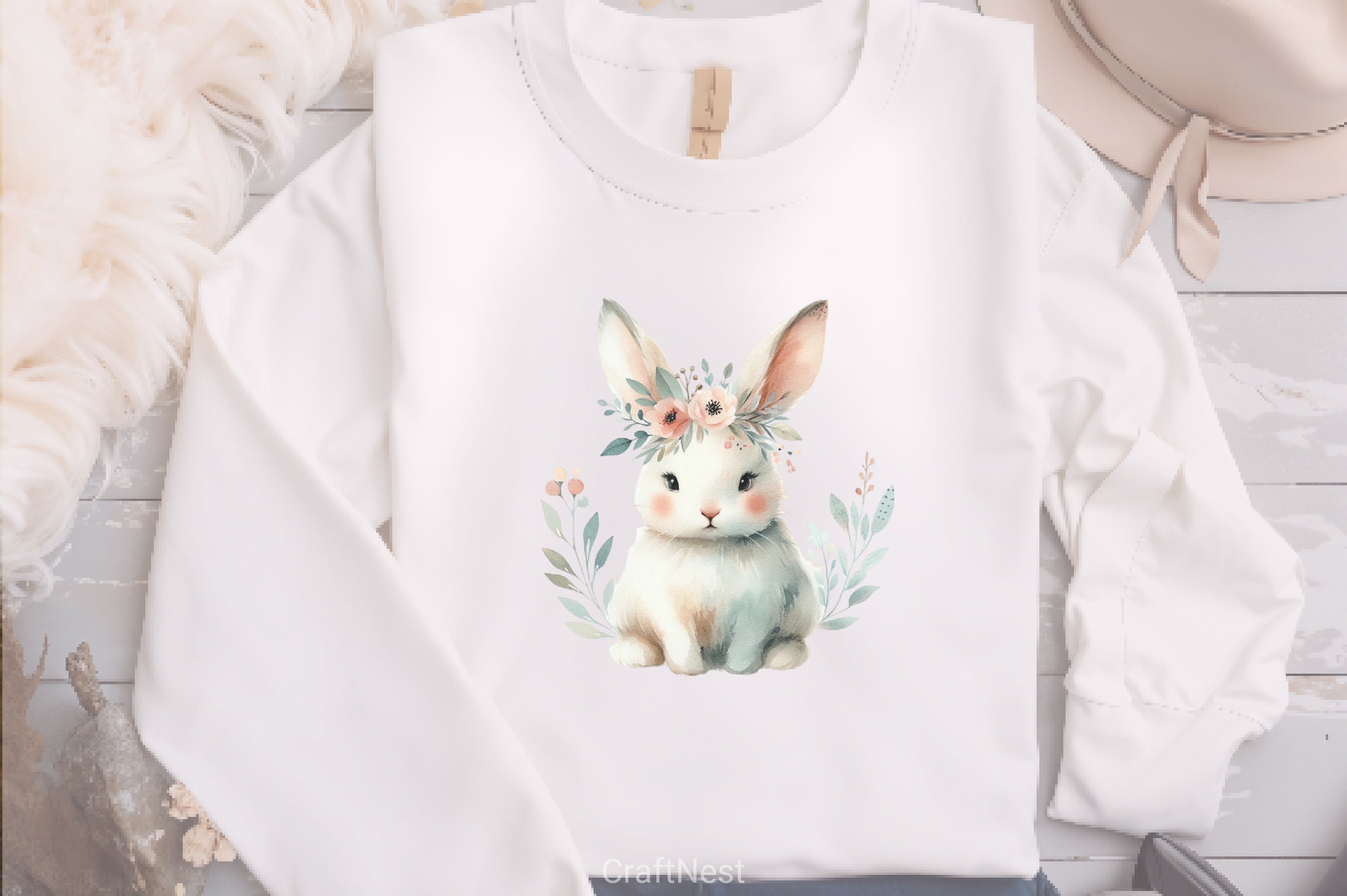 Boho Easter Clipart Bundle 4 - CraftNest - Digital Crafting and Art