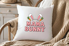 Mama Bunny Easter Clipart Bundle - CraftNest - Digital Crafting and Art