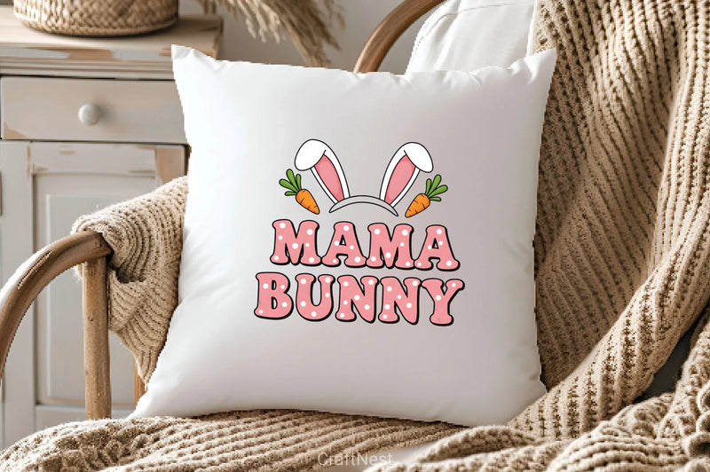 Mama Bunny Easter Clipart Bundle - CraftNest - Digital Crafting and Art