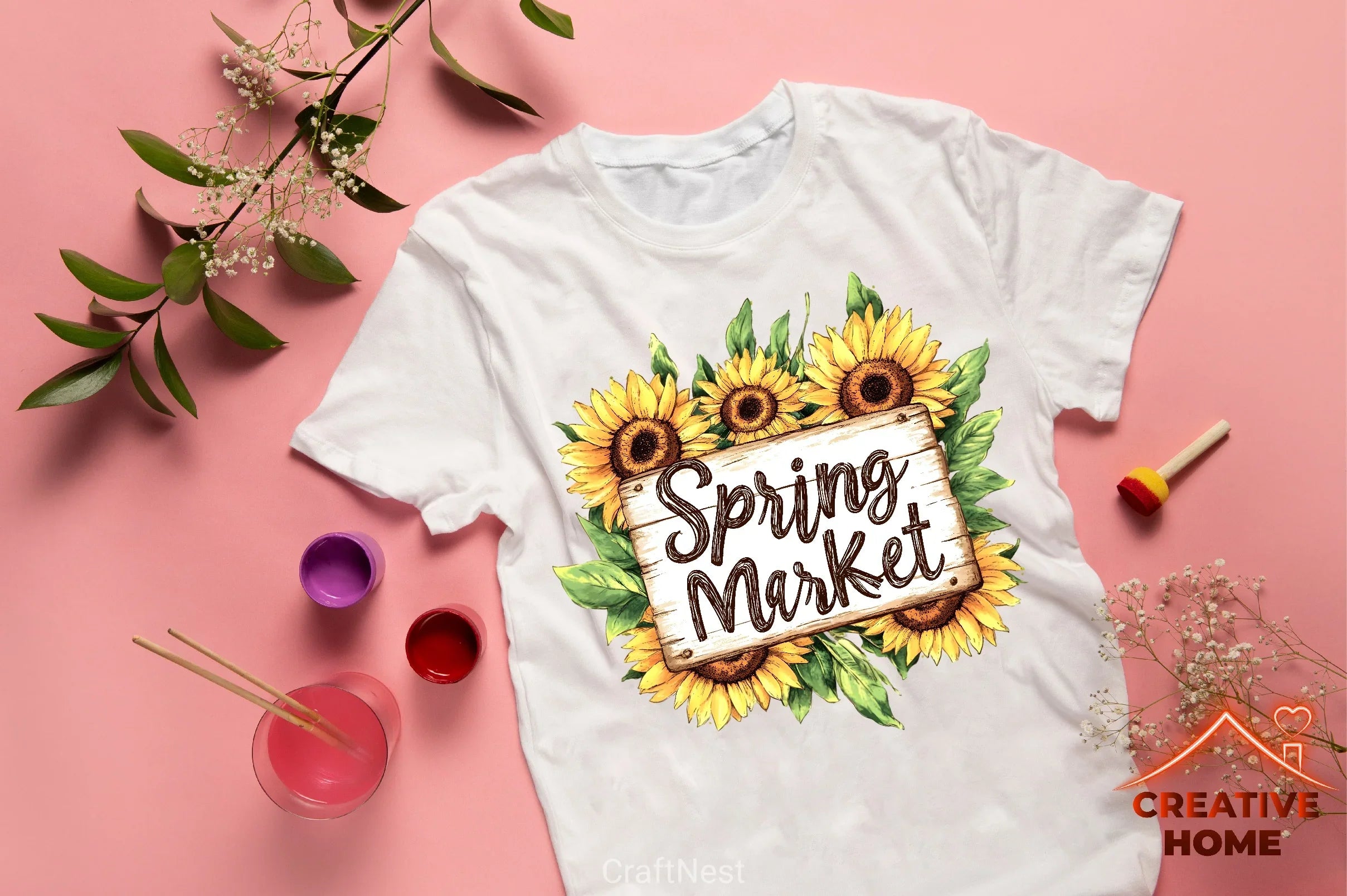 Spring Market Clipart Bundle - CraftNest - Digital Crafting and Art