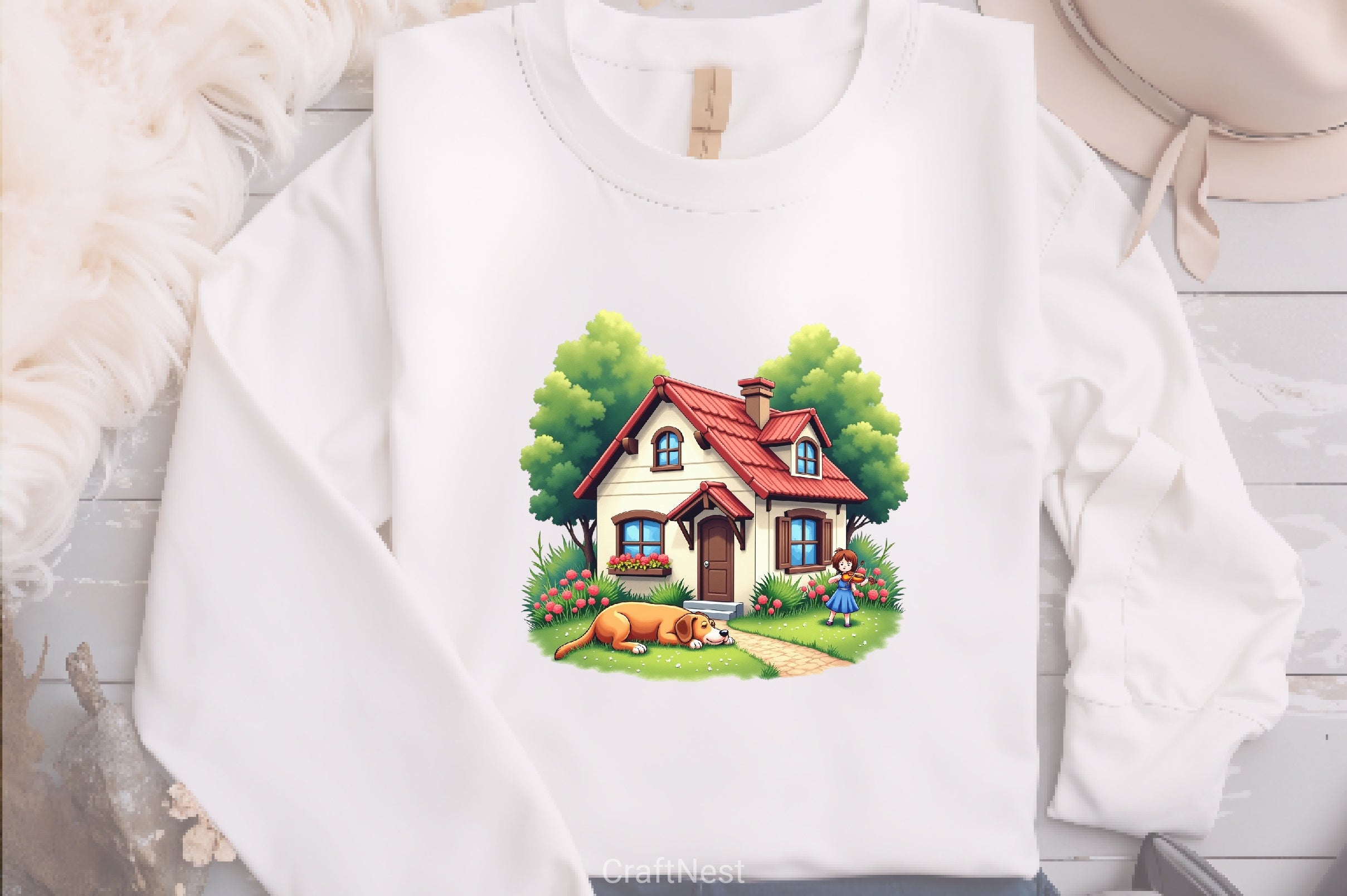 Summer Home Clipart Bundle - CraftNest - Digital Crafting and Art