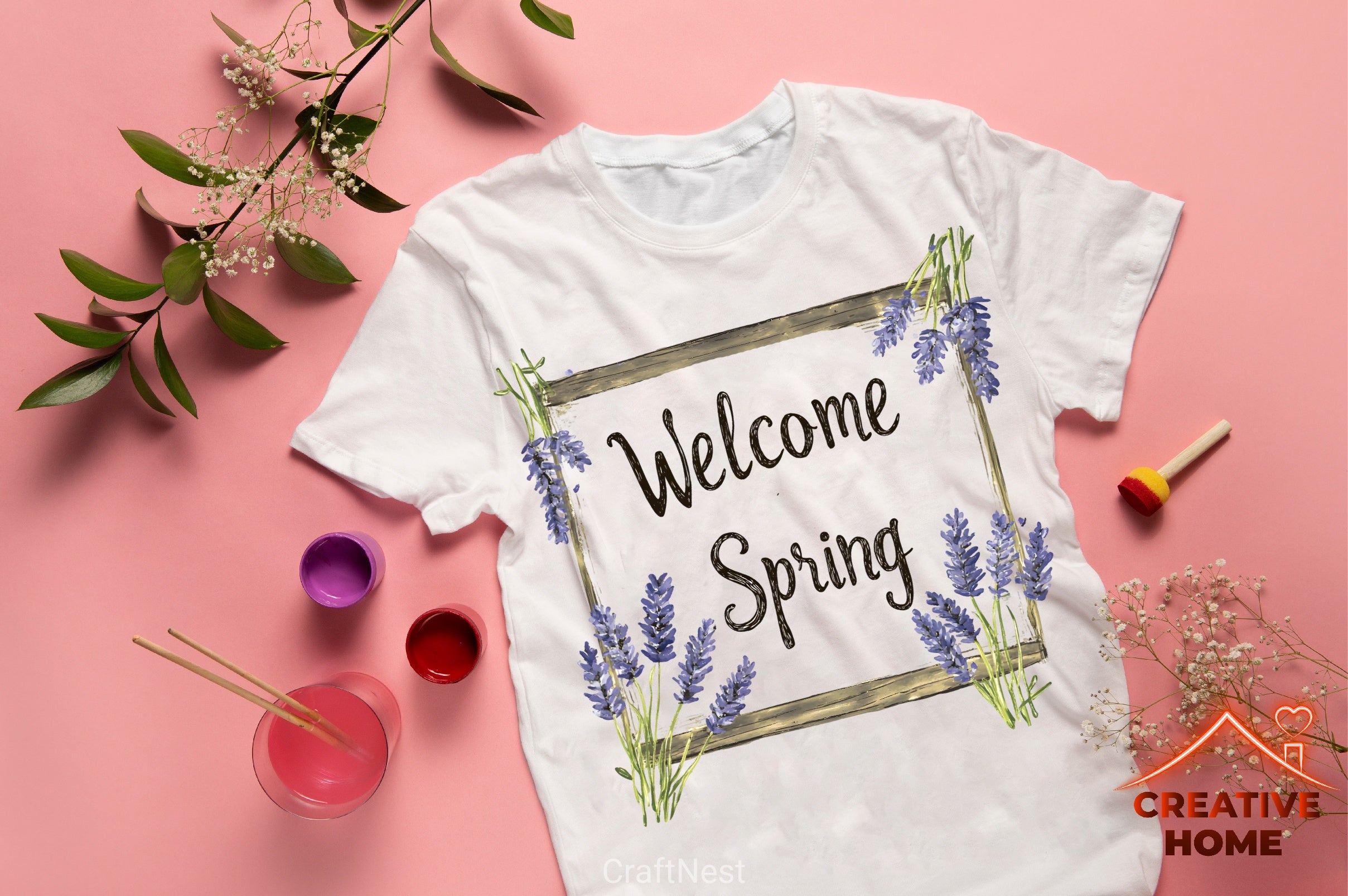 Welcome Spring Clipart Bundle - CraftNest - Digital Crafting and Art