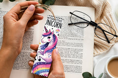 Unicorn Bookmark Junk Journal 2 - CraftNest - Digital Crafting and Art