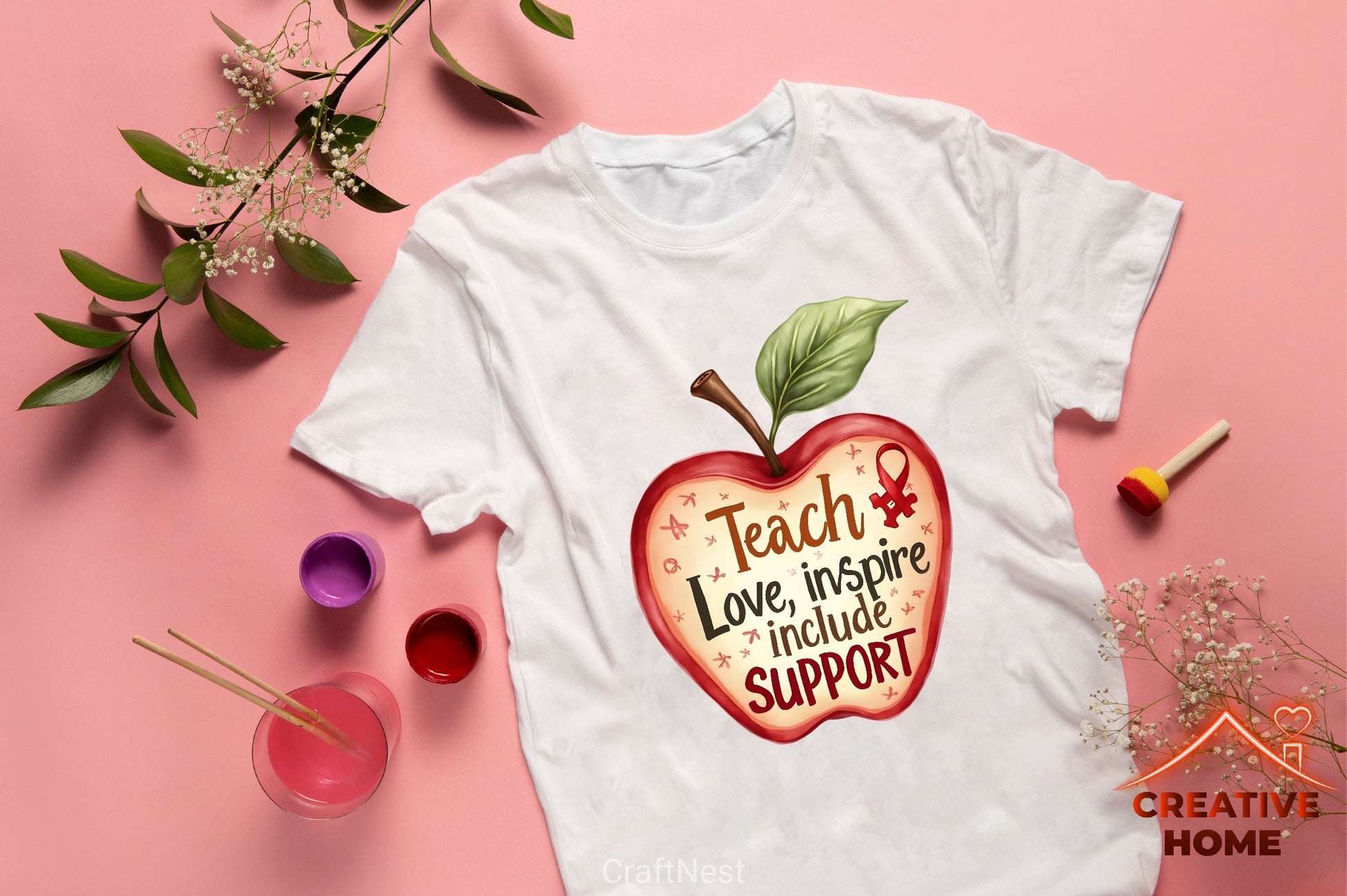 Teach Love Inspire Clipart Bundle 2 - CraftNest - Digital Crafting and Art