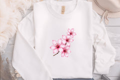 Pink Dreamy Floral Clipart Bundle - CraftNest - Digital Crafting and Art