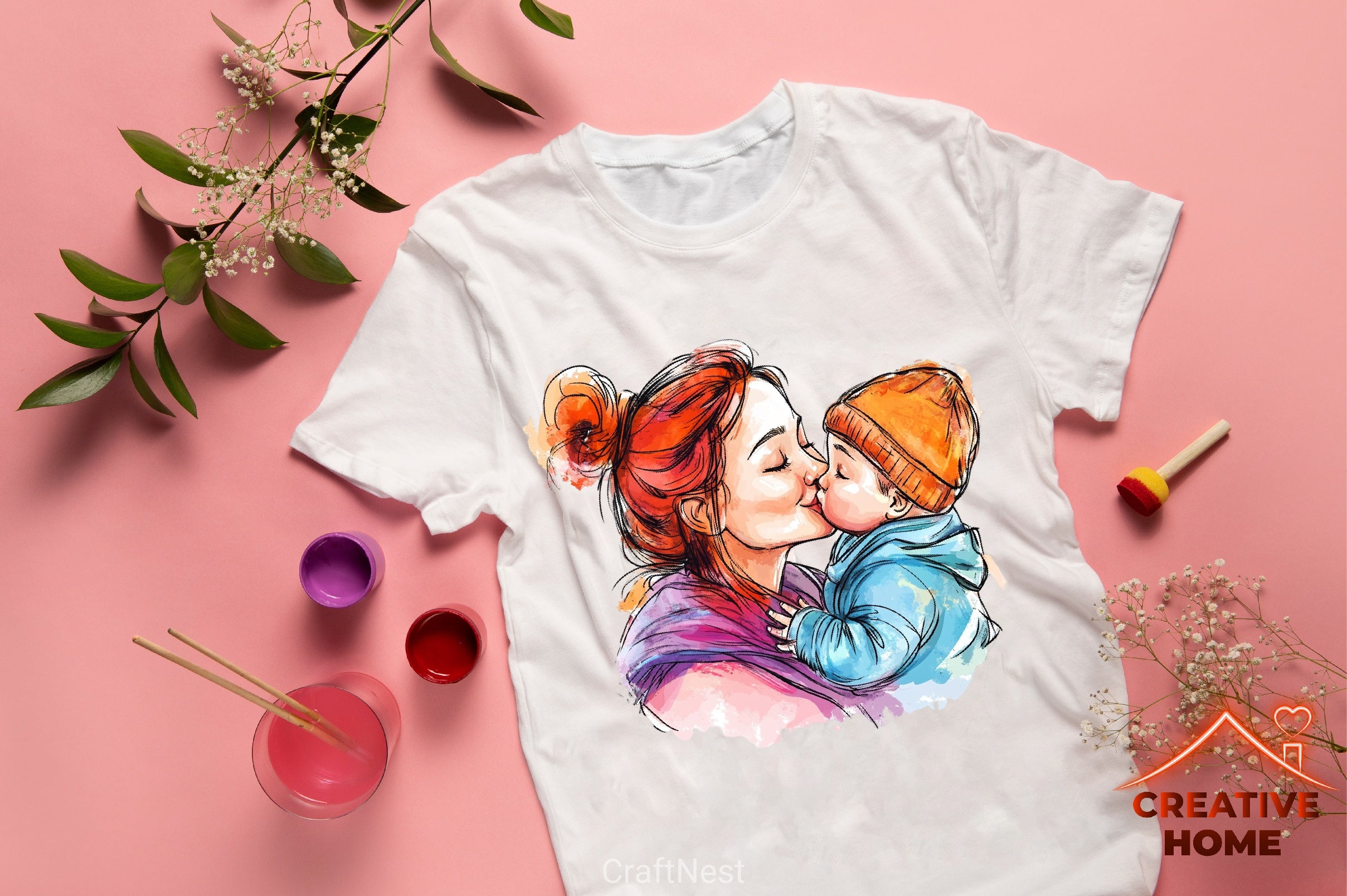 Mom Cute Mother Clipart Bundle - CraftNest - Digital Crafting and Art