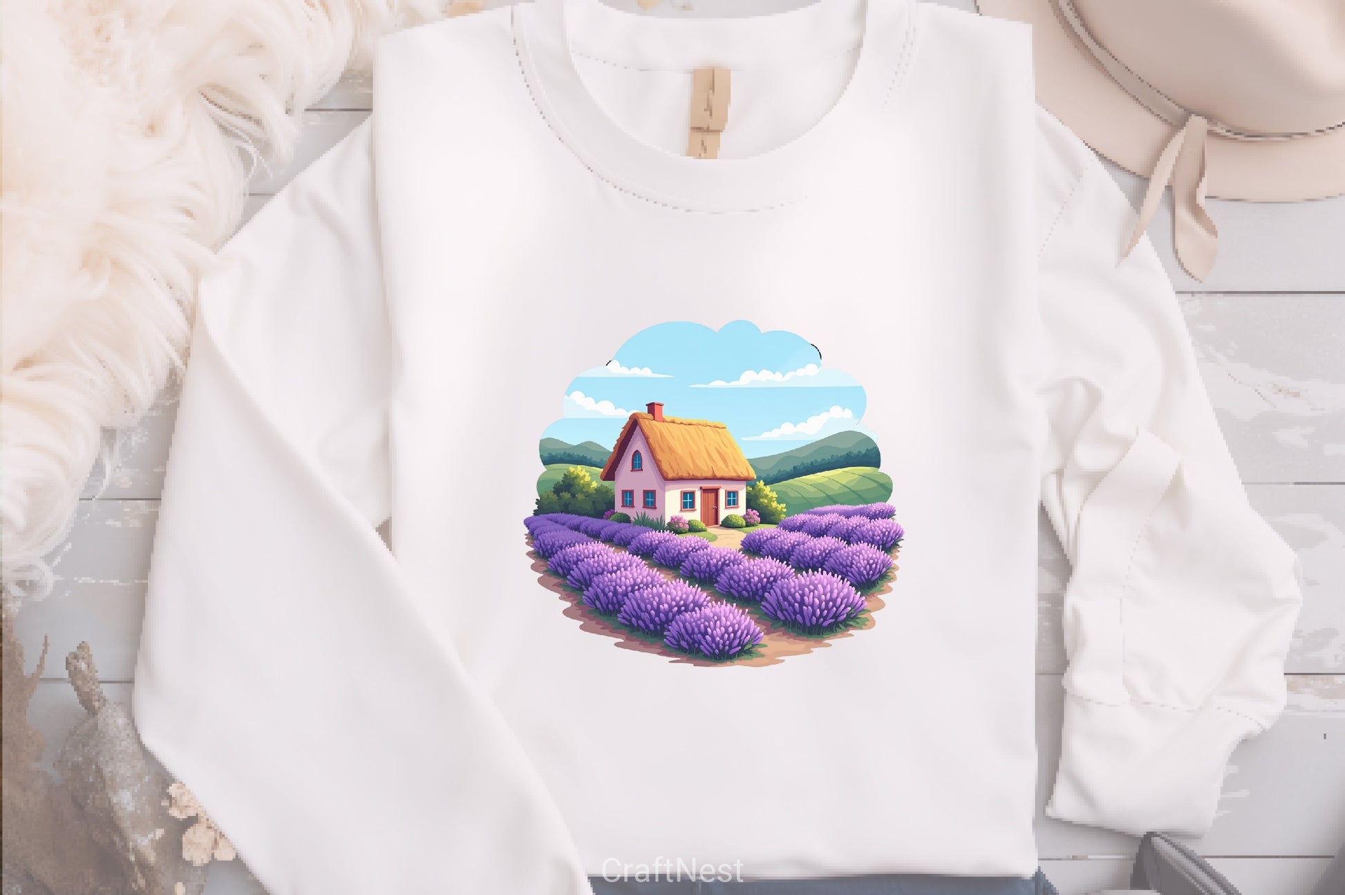 Countryside Lavender Clipart Bundle - CraftNest - Digital Crafting and Art