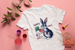 Patriotic Rabbit Clipart Bundle - CraftNest - Digital Crafting and Art