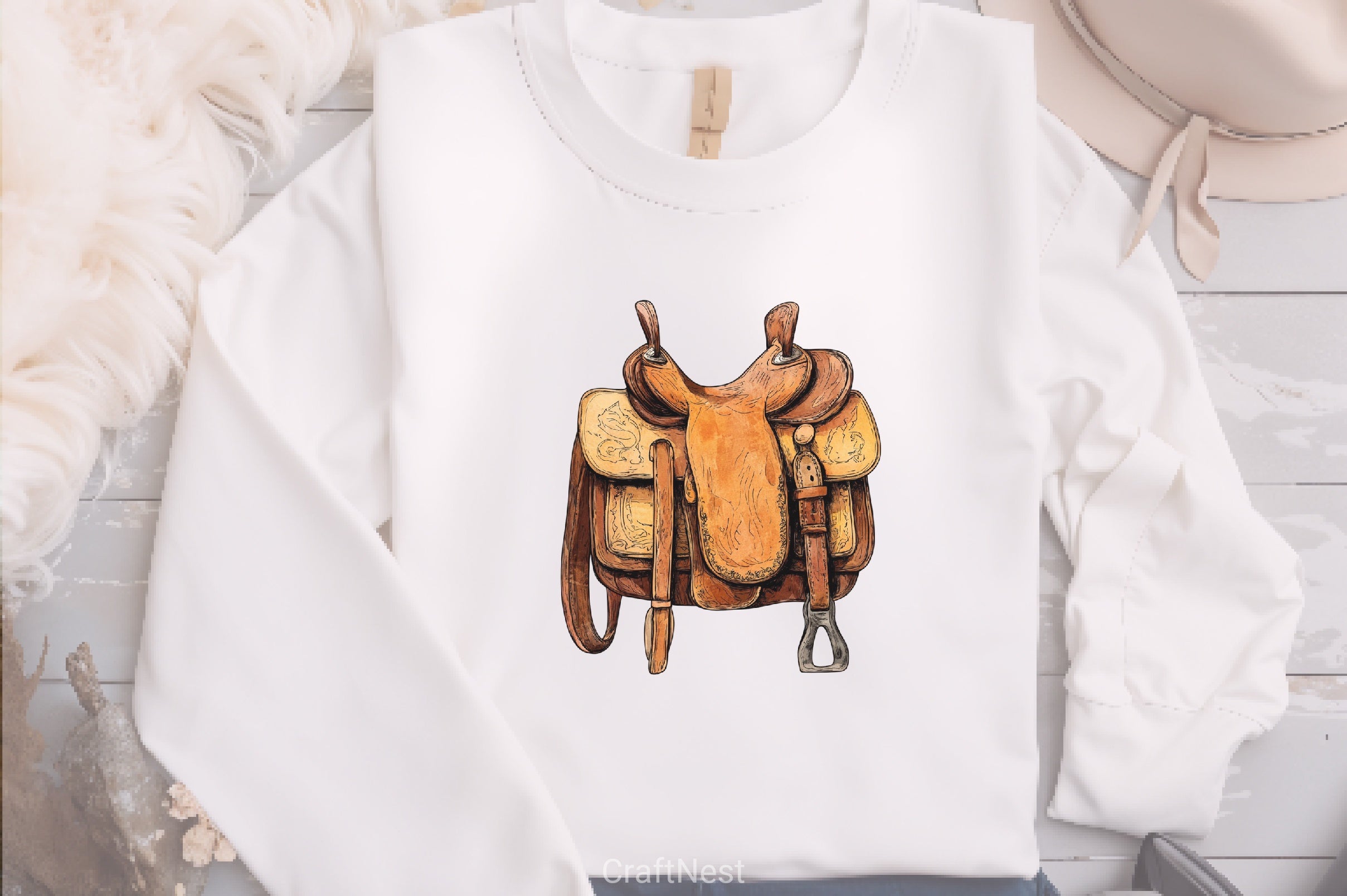 Cowgirl Western Rodeo Clipart Bundle - CraftNest - Digital Crafting and Art