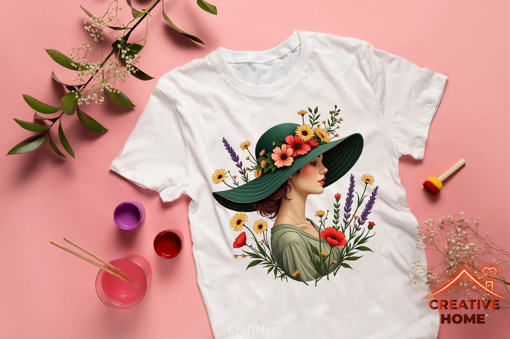 Spring Hats Clipart Bundle 3 - CraftNest - Digital Crafting and Art